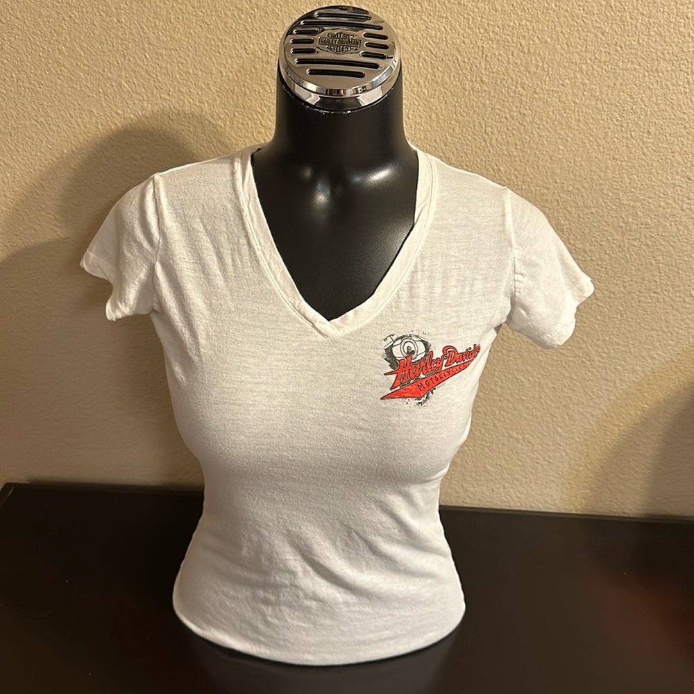 San Diego Harley V-neck Tee